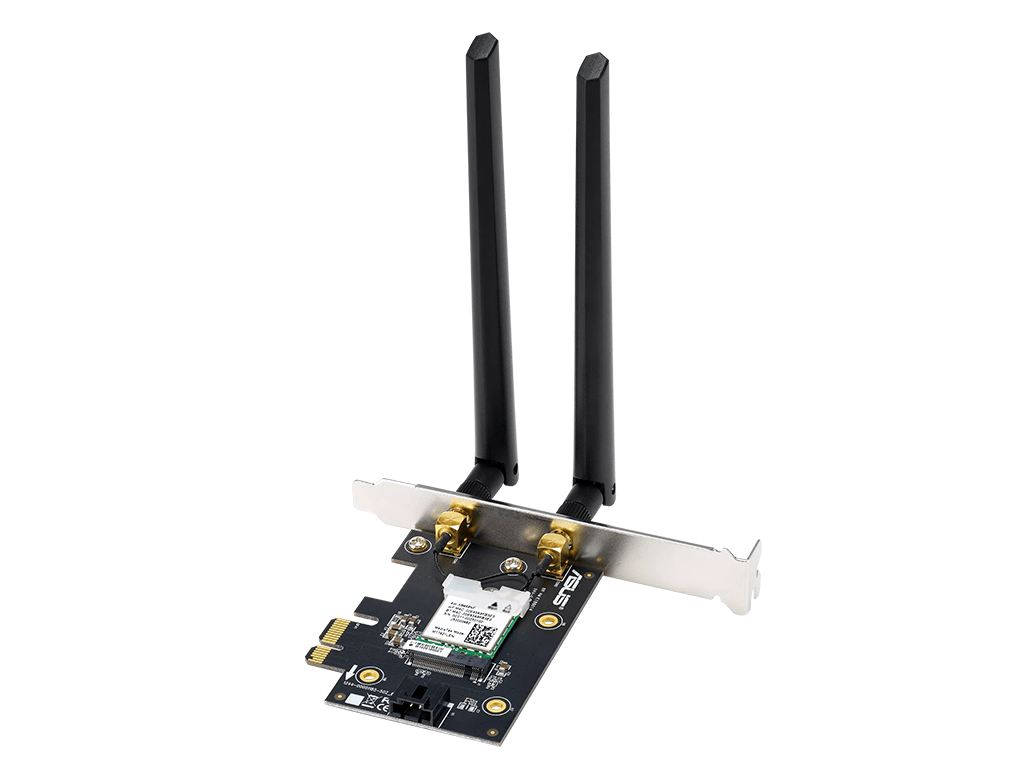 Asus Placa de retea Placa de retea Asus PCE-AX1800 | 1800Mbps, Roșu, WiFi, Bluetooth