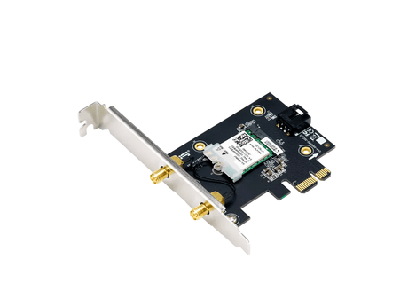 Asus Placa de retea Placa de retea Asus PCE-AXE5400 | Gri, WiFi, Bluetooth