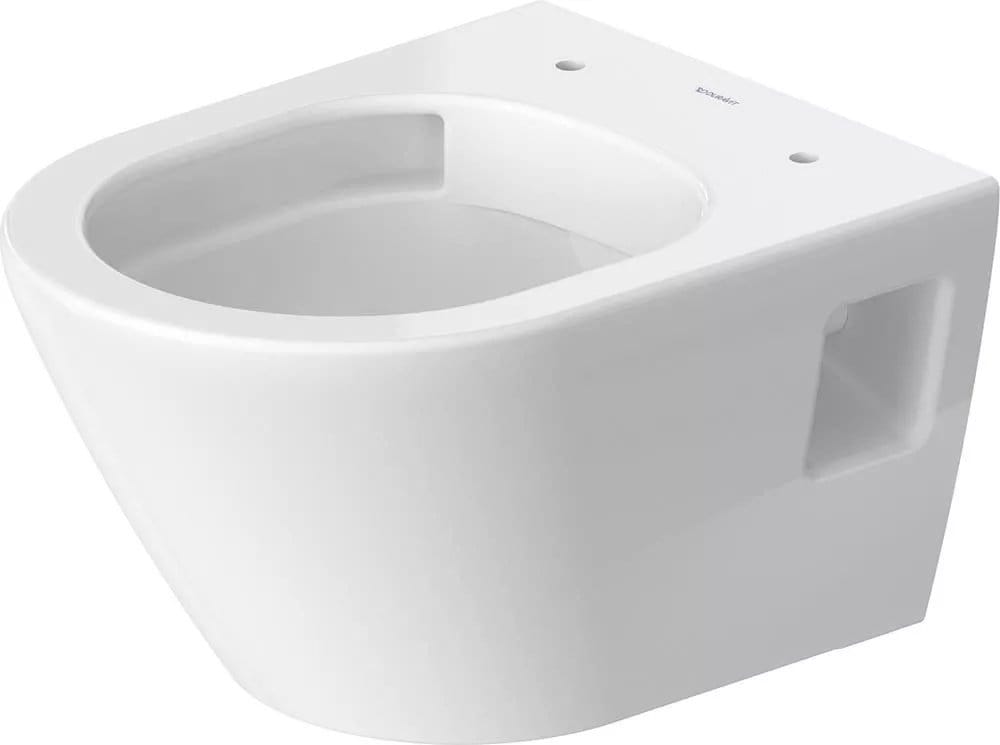 Duravit Vas wc Duravit, Toilet wm compact 480 mm D-Neo, white, rimless, wd-model, suspendat, evacuare orizontala, fara capac (0021610000, 0021690000), alb