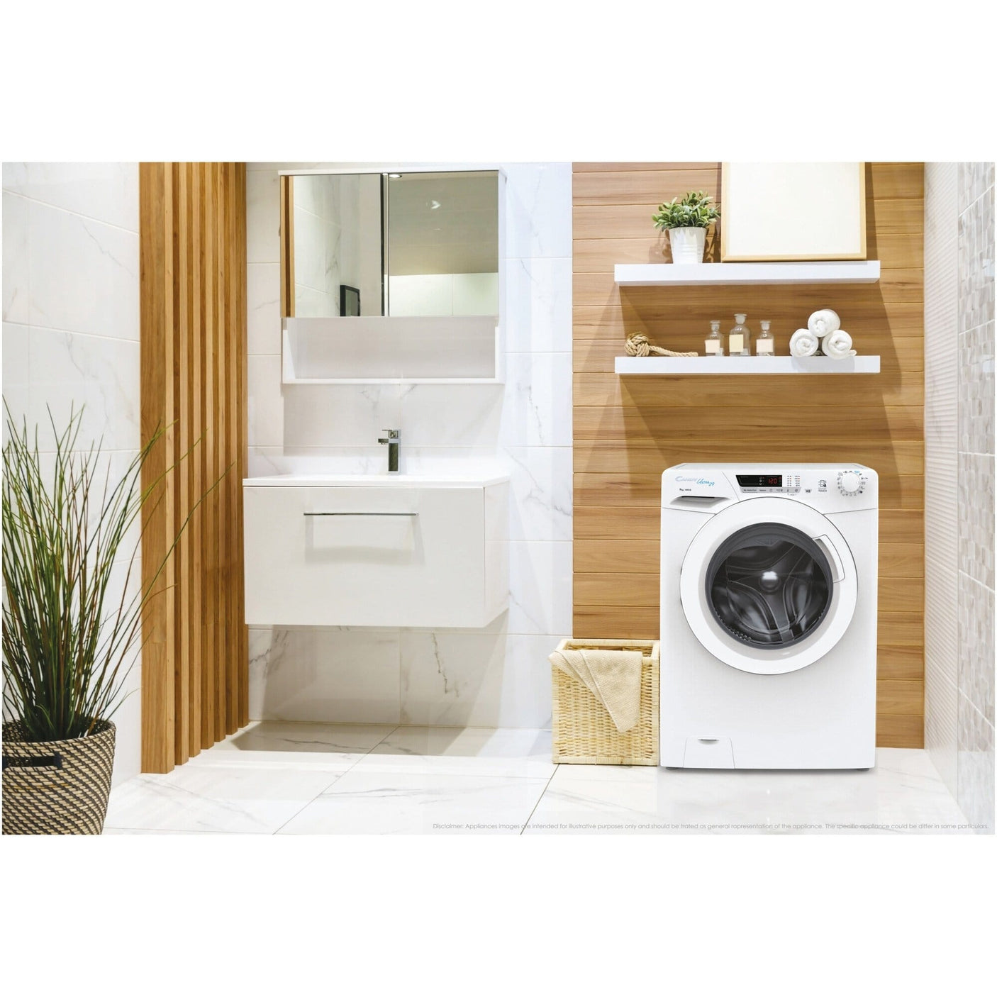 Candy Masina de spalat rufe Mașină de spălat rufe Candy HES14104TWM6/1-S | 10kg, 1400rpm, A, WiFi, 60x58x85cm