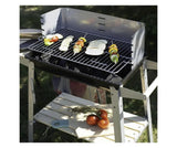 PC-Doc.ro Grill electric Gratar cu Carbuni Livoo DOC244 | 48x28cm, Otel Vopsit, Reglare Inaltime, Roti