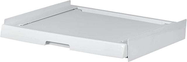 HAIER Kit suprapunere uscator si masina de spalat Haier, raft retractabil, adancime reglabila 47-62 cm, Alb