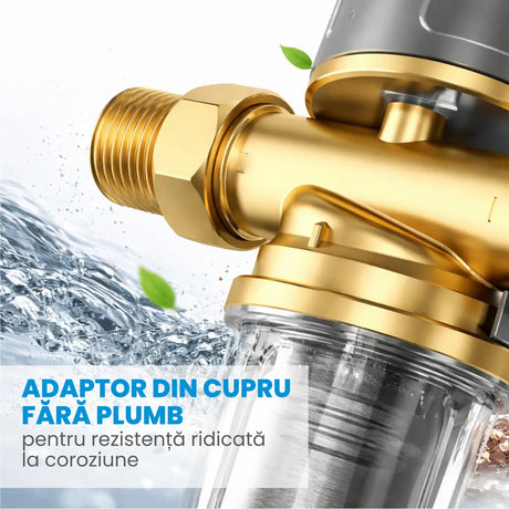 Midea Filtru apa Prefiltru Apa Midea QZBW20S-12 | 3T/H, Filtru Inox 316, 40 Microni