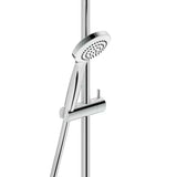 Duravit Sistem de dus Duravit, B.1 shower system with thermostatic mixer, termostat, aparenta, cartus ceramic, dus fix 250mm, crom