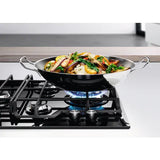 Electrolux Plita incorporabila Electrolux, Gaz, 4 zone de gatit, Aprindere electrica, Arzator Wok, Dispozitiv de siguranta, Gratare fonta, 60 cm, Sticla neagra
