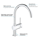 Grohe Baterie Baterie Bucatarie Grohe 32917000 | Minta, Monocomanda, Pipa Inalta, Crom