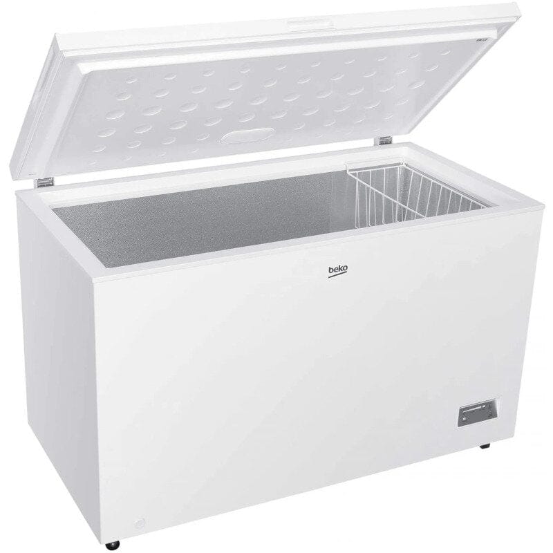 Beko Lada frigorifica Lada frigorifica Beko CF380EIWN | 371L, Clasa E, LED, Alb, 130x70.5x85cm