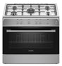 NobeLTek Cooking Aragaz Aragaz Nobeltek NLT 6903IX/G1 | 60x90cm, 5 Ochiuri, Cuptor Gaz 102L, Inox
