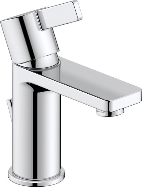 Duravit Baterie lavoar Duravit, D-Neo Single lever basin mixer S with pullrod, monocomanda, marime S, cartus ceramic, set evacuare cu tija, crom