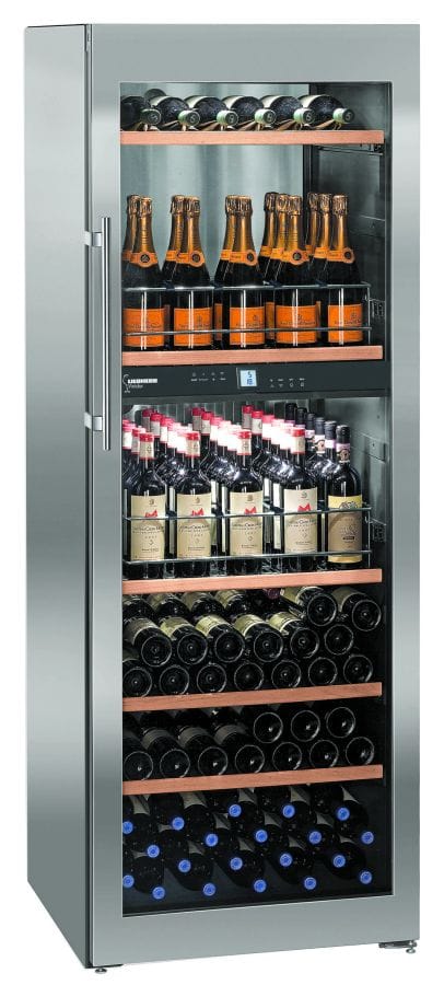 PC-Doc.ro Vitrina vinuri Vitrina Vinuri Liebherr WTpes 5972 | 211 sticle, 2 zone, 5-20°C, inox
