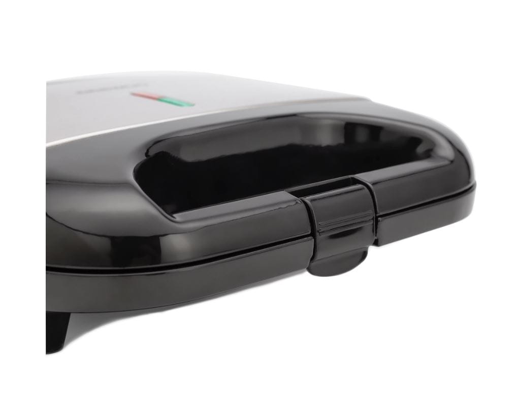 Daewoo SDA Sandwich maker Daewoo, putere 800 W, placi neaderente, indicator luminos incalzire, incalzire controlata prin termostat, maner Cool Touch, clapeta de blocare