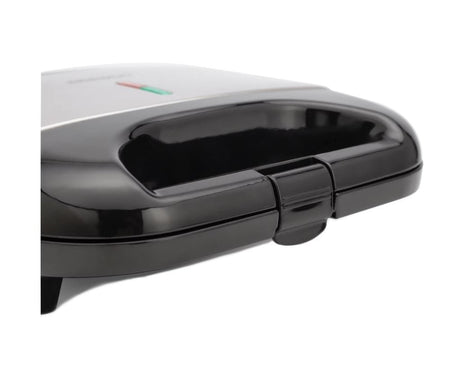 Daewoo SDA Sandwich maker Daewoo, putere 800 W, placi neaderente, indicator luminos incalzire, incalzire controlata prin termostat, maner Cool Touch, clapeta de blocare