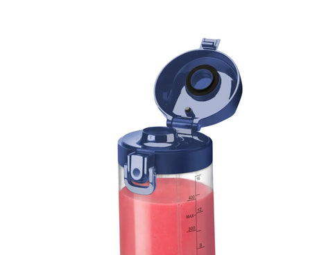 De'Longhi Blender Blender Portabil Nutribullet NBP003NBL | 475ml, USB-C, Lame Otel, Navy Blue