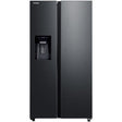 TOSHIBA Frigider Side by Side Toshiba 582 l (380+202), Clasa E, No Frost, Ice Maker 3 în 1, Wi‑Fi, Inox Negru
