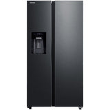 TOSHIBA Frigider Side by Side Toshiba 582 l (380+202), Clasa E, No Frost, Ice Maker 3 în 1, Wi‑Fi, Inox Negru