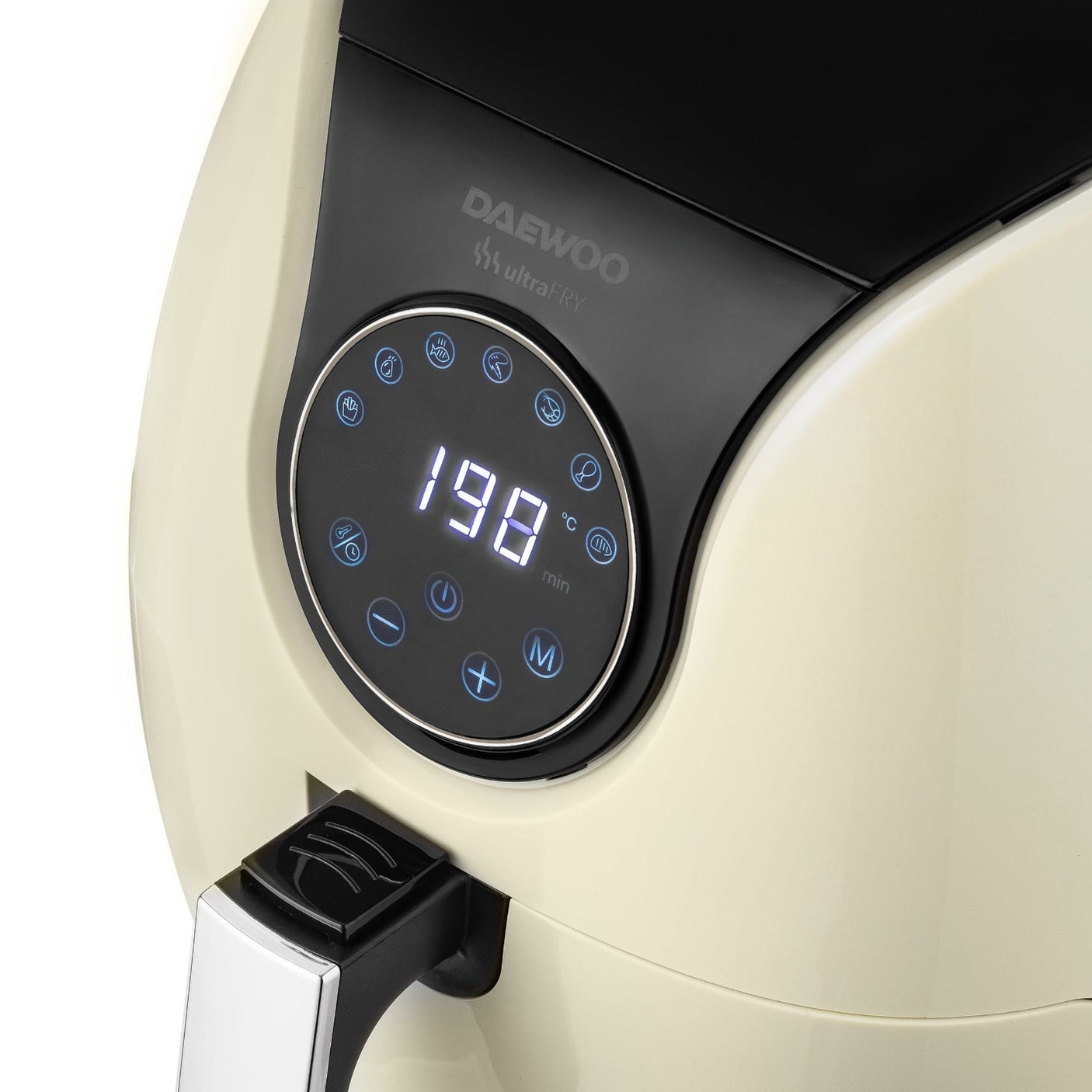 Daewoo Air Fryer Friteuza cu aer cald Daewoo SDA DAF2000 | 1500W, 3.6L, 12 programe, LCD
