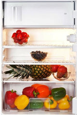 ARCTIC Frigider Frigider Arctic AF125M40W | 114L, 84cm, Clasa E, Garden Fresh, White, 54x59x84cm