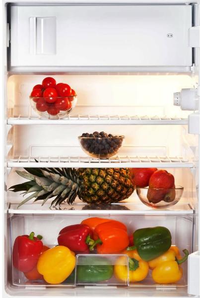 ARCTIC Frigider Frigider Arctic AF125M40W | 114L, 84cm, Clasa E, Garden Fresh, White, 54x59x84cm
