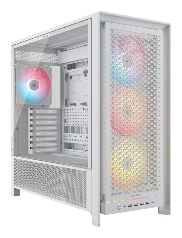 Corsair Carcasa PC Carcasa CORSAIR 5000D RS CC-9011310-WW | High-Airflow, ATX, Alb