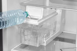 TOSHIBA Frigider Side by Side Toshiba 582 l (380+202), Clasa E, No Frost, Ice Maker 3 în 1, Wi‑Fi, Inox Negru