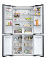 HAIER Combina frigorifica Cube HAIER, 4 usi, compresor inverter, clasa E, Total No Frost (air surround), 528 L, H 190/90.5/65 cm, Sistem Antibacterian, display LED extern, My Zone, HCS, T-ABT, Super Cooling/Super Freezing/Holiday, wine rack, cu