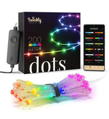 Twinkly Banda flexibila cu lumini multicolore inteligente Twinkly Dots control smartphone 200 LED RGB 10 M