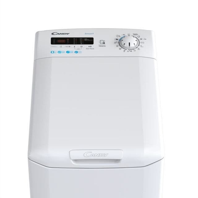 Candy Masina de spalat rufe verticala Masina de spalat rufe Candy CSTG282D2/1-S | 8kg, 1200RPM, Incarcare verticala, Clasa D