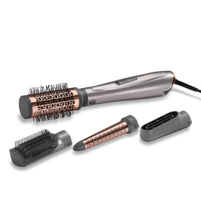 BaByliss Perie Rotativă cu Aer Cald BaByliss Air Style 1000W AS136E, Argintie