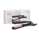 BaByliss Placă de păr creponat BaByliss The Crimper 35 mm, negru/roz (2165CE)