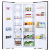 Beko SBS Side-by-Side Beko GNO5323XPN | 532L, NeoFrost, Clasa D, Inox