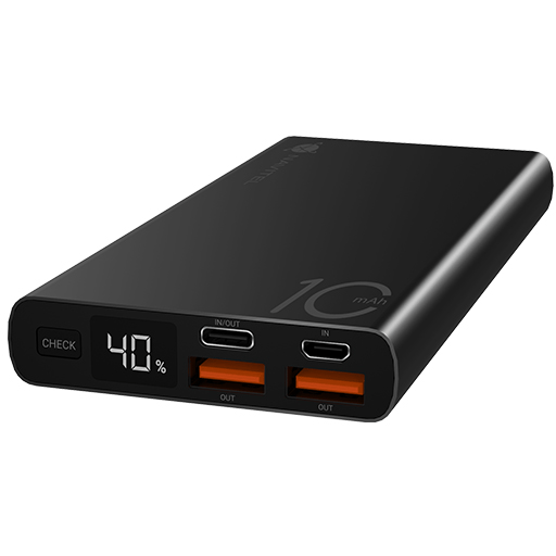 Power Bank Navitel PWR10 AL | 10000 mAh, USB-C, Negru