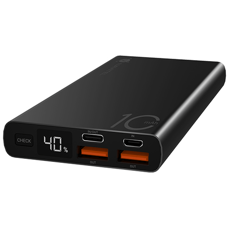 Power Bank Navitel PWR10 AL | 10000 mAh, USB-C, Negru
