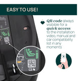 Baza Isofix I-size Rotativa 360 (compatibila cu Scaunele Auto Chicco: Kory Essential, Kory Plus Air, Bi-seat), 0 Luni+