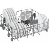 Masina de spalat vase FS Beko, 15 seturi, 6 programe, Clasa D, HygieneIntense, display, Pearl Inox