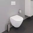 Duravit Vas wc Duravit, Toilet wm compact 480 mm D-Neo, white,rimless,wd-model,Durafix incl, suspendat, evacuare orizontala, fara capac (0021690000), fixare ascunsa, alb