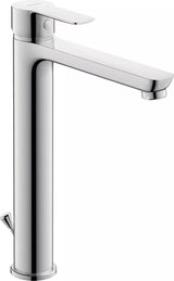 Duravit Baterie lavoar Duravit, A.1 Single lever basin mixer XL, monocomanda, marime XL, cartus ceramic, set evacuare cu tija, crom