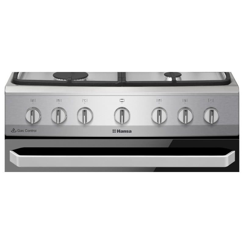 Hansa Aragaz Aragaz Hansa FCMX68129 | cuptor electric, 60 cm, 4 arzatoare, steam cleaning