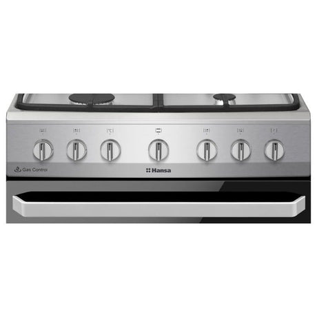 Hansa Aragaz Aragaz Hansa FCMX68129 | cuptor electric, 60 cm, 4 arzatoare, steam cleaning