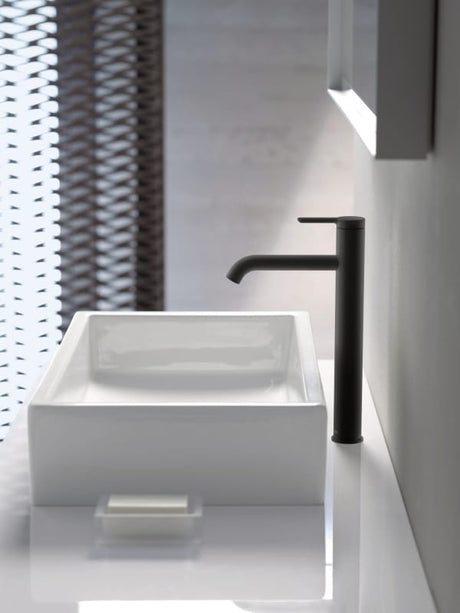 Duravit Lavoar Duravit, Washbowl Vero Air 500mm white w/o. OF, w/o. TP, ground, montare pe blat, dreptunghiular, wondergliss, alb