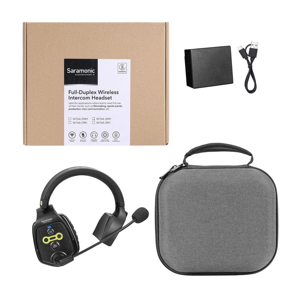 Casti Intercom Saramonic WiTalk SMH | Single Ear, Wireless