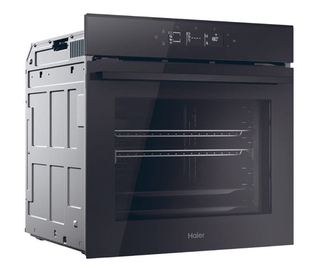 CANDY Cuptor incorporabil HAIER H6, Electric, Autocuratare pirolitica si hidrolitica, 78 l, Clasa A++, Wi-Fi, negru