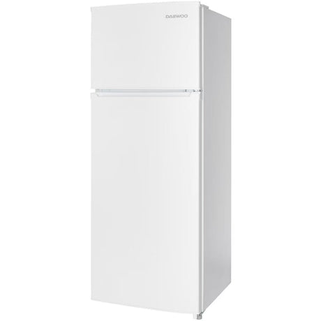 Daewoo Frigider Frigider Daewoo DTS-207MEW | 204L, 2 Usi, Congelator Sus, Clasa E, Alb