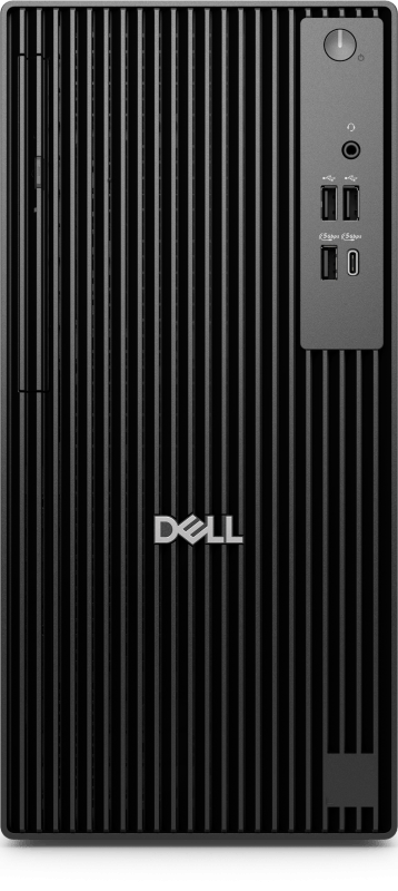 DELL Calculator desktop Dell Pro Tower QCT1255, 180W Bronze PSU, ENERGY STAR Qualified, EPEAT Silver with Climate+, AMD Ryzen 5 8500G (6 cores, up to 5.0GHz), Integrated Graphics, 8 GB: 1 x 8 GB, DDR5, up to 4800 MT/s, non-E
