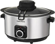 Morphy Richards Slow Cooker, Morphy Richards, Auto Stir, 6.5l, Argintiu
