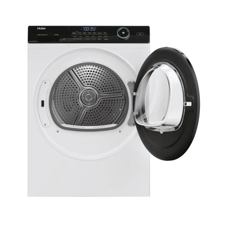Haier Uscator de rufe Uscator de rufe Haier HD90-A3959-S | 9kg, Pompa de caldura, Inverter, Wi-Fi, A+++, 59.5x67.5x84.5cm