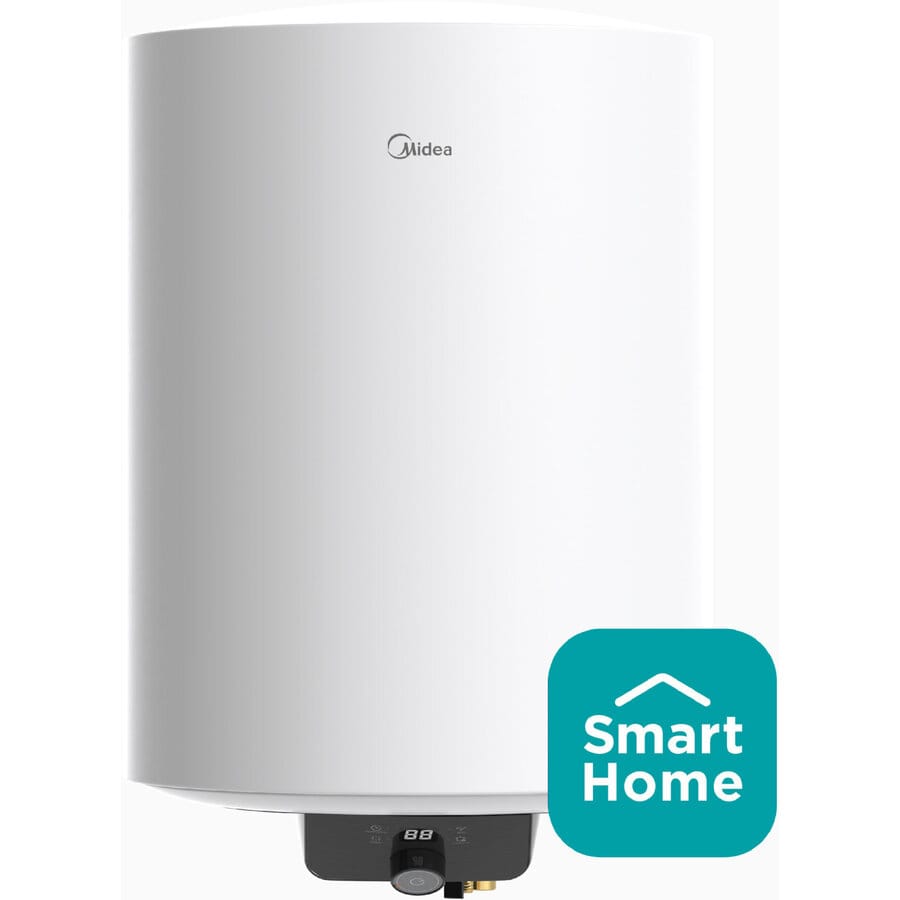 Midea Boiler Boiler Electric Midea D50-15EFG | 50L, Control Electronic, Wi-Fi, Cilindric