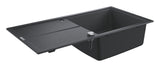 Grohe Chiuveta bucatarie Chiuveta Bucatarie Grohe 31641AP0 | 1000x500mm, Granit Negru, Reversibil
