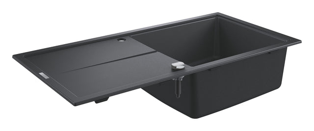 Grohe Chiuveta bucatarie Chiuveta Bucatarie Grohe 31641AP0 | 1000x500mm, Granit Negru, Reversibil