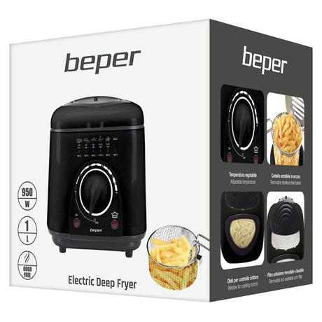 Beper Air Fryer Air Fryer Beper BP101100 | 950W, 1L, Inox