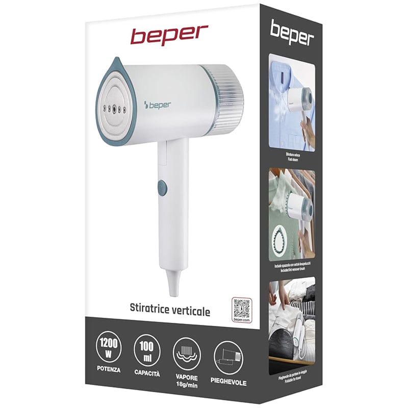 Beper Fier de calcat Fier de Călcat Beper BPP204FER210 | 1200W, 1kg, Alb, Portabil